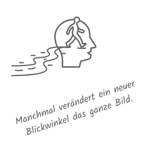 Manchmal verändert ein neuer Blickwinkel das ganze Bild.